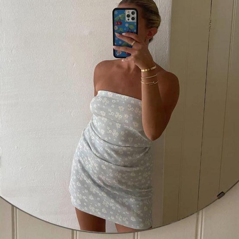 Djerf Avenue Tube Dress in Dreamcake